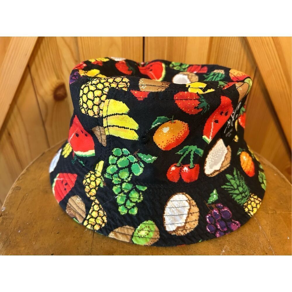 Neff Men's Hard Fruit Bucket Hat One Size (8406) - Picture 4 of 8